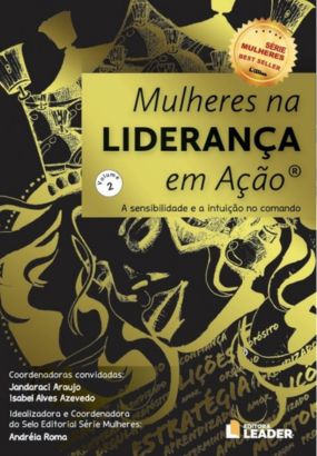 Foto capa livro Mulheres na Liderança em Ação - Vol. II