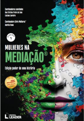 Foto capa livro Mulheres na Mediação - Edição Poder de uma História - Vol. I