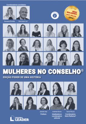 Foto capa livro Mulheres no Conselho - Edição Poder de uma História - Vol. II