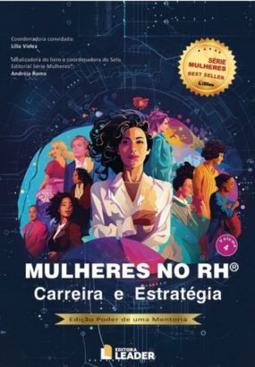 Foto capa livro Mulheres no RH - Carreira e Estratégia - Edição Poder de uma Mentoria - Vol. IV