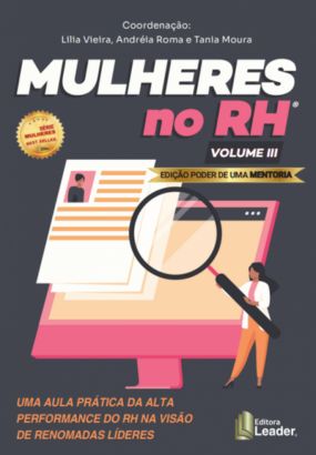 Foto capa livro Mulheres no RH - Edição Poder de uma Mentoria - Vol. III