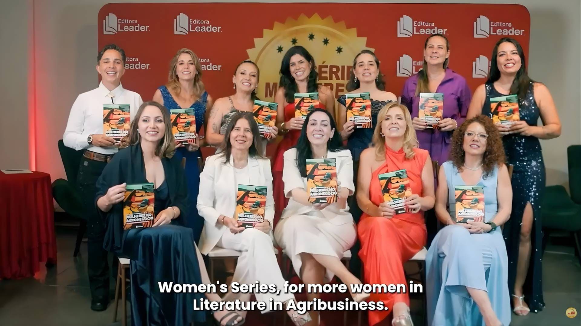 Imagem das autoras, coordenadoras e mulheres envolvidas no Mulheres no Agronegócio